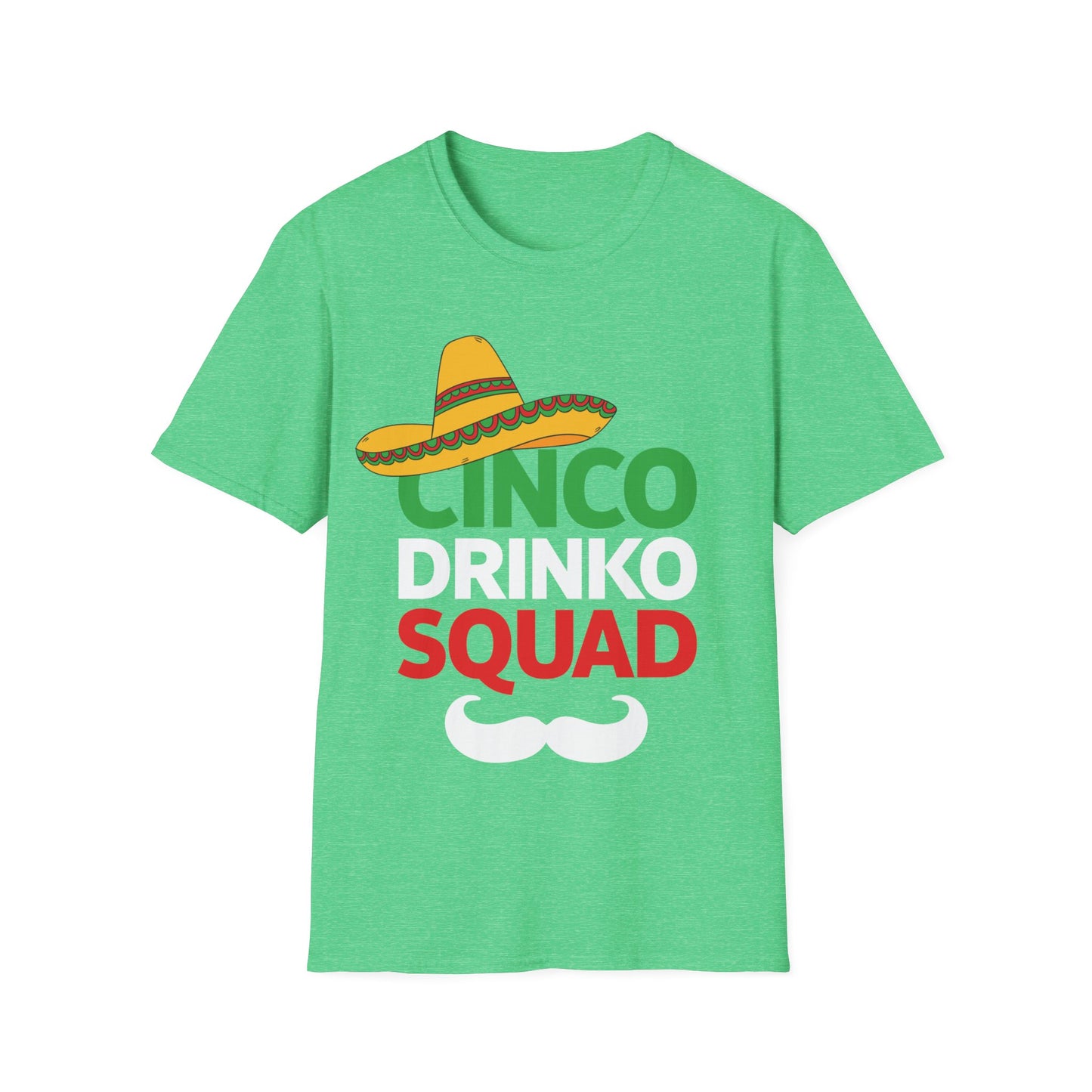 Funny Cinco Drinko Squad Party Mexican Fiesta Cinco de Mayo T-Shirt Men Women