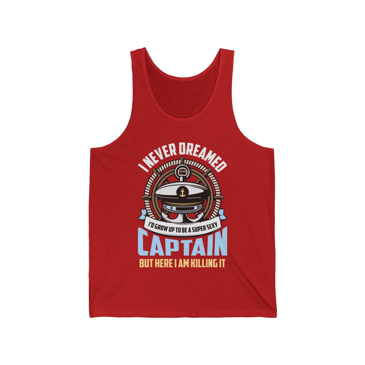 Funny Boat Captain Boating Funny Boat Lover top For Men Tank Top