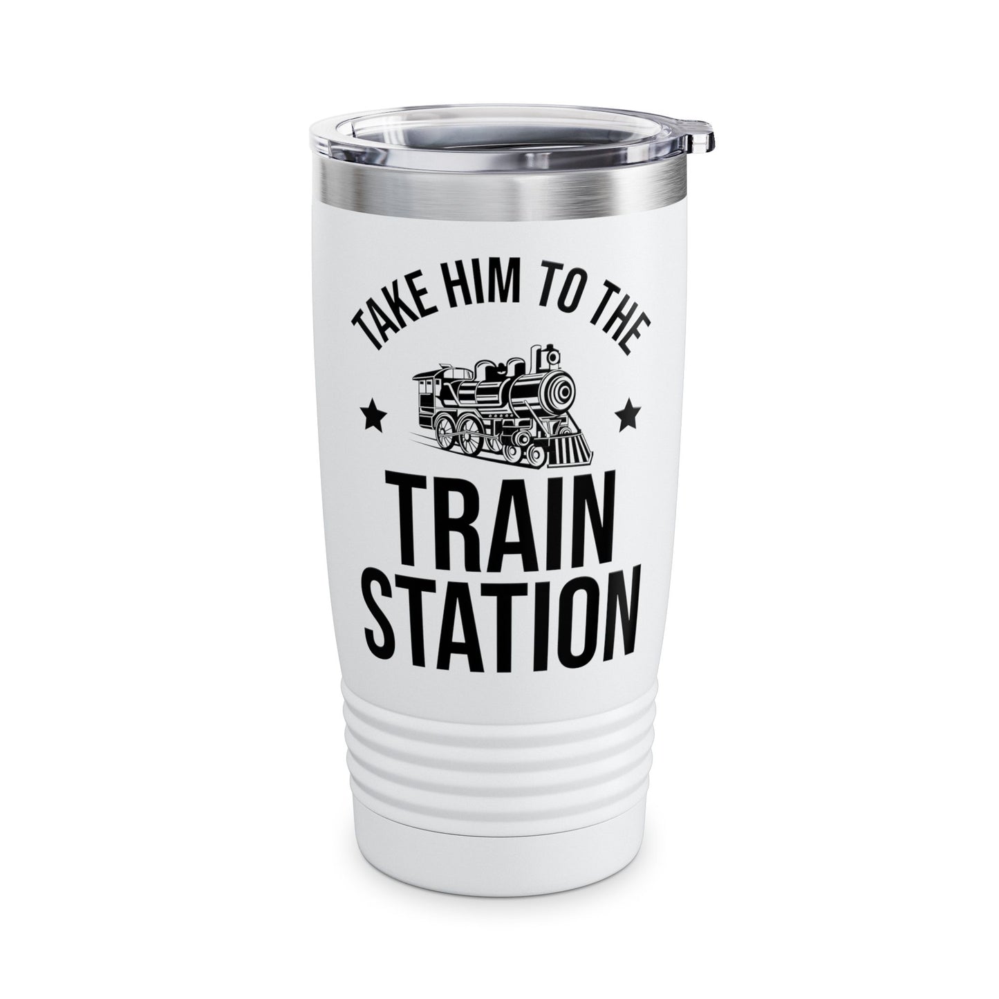 Take Him To The Train Station Platform Tumbler Men Women