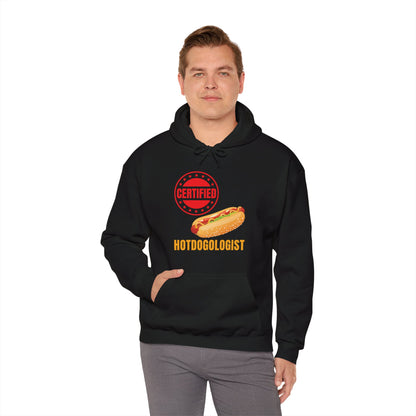 Certified Hotdogologist Hotdog Cool Sausage Hot Dog Lover Hoodie For Men Women Hoodie