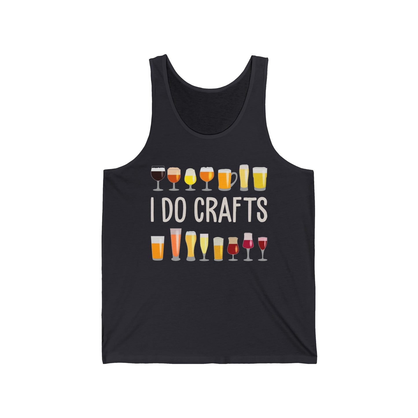 I Do Crafts Beer Vintage Craft Home Brew Art Tank Tops For Men Women