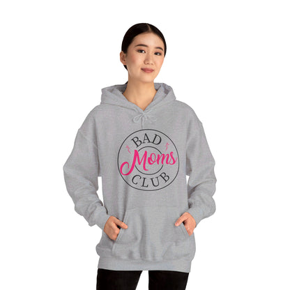 Funny Bad Moms Clubs New Mom Mother Hustler Sarcastic Woman Gift Hoodie