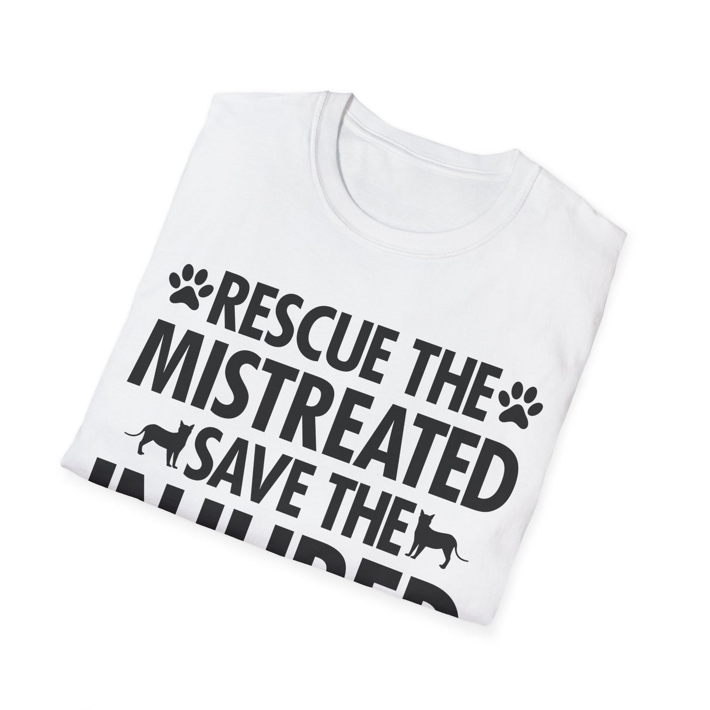 Rescue Pet Adoption Animal Welfare Gift T-shirt For Animal Lovers Men Women T-Shirt