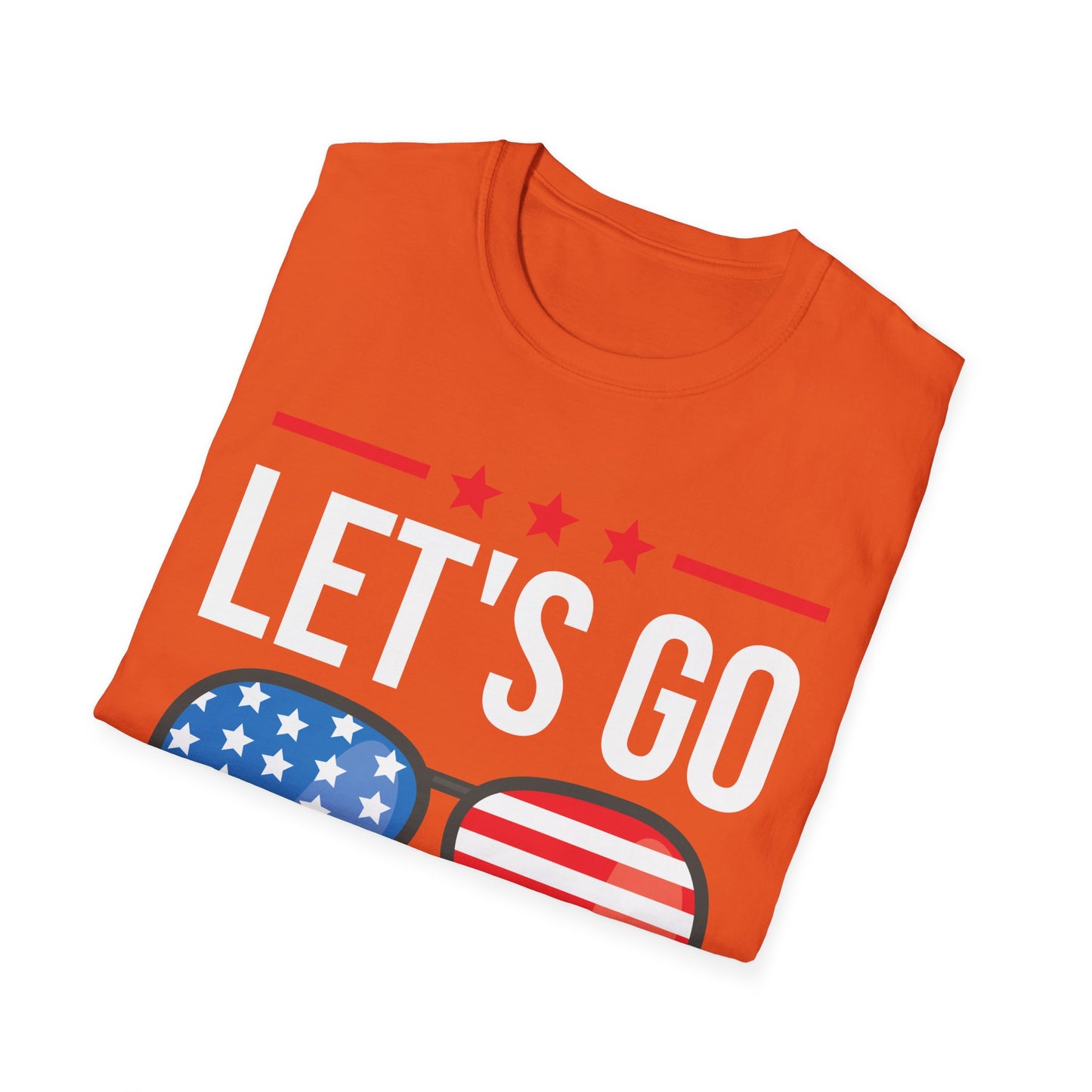 Vintage Old American  Lets Go Brandon Sunglasses T-Shirt Men Women