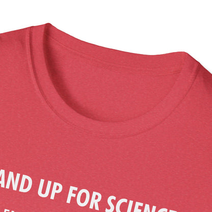 Stand Up for Science Magic But Real Earth Moon Math T-Shirt Men Women