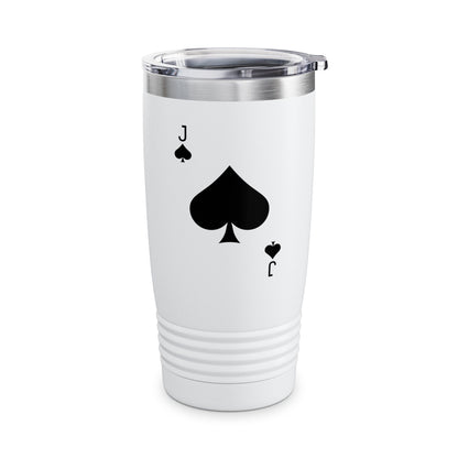 Jack of Spades Deck of Cards Halloween Costume Tumbler For Men