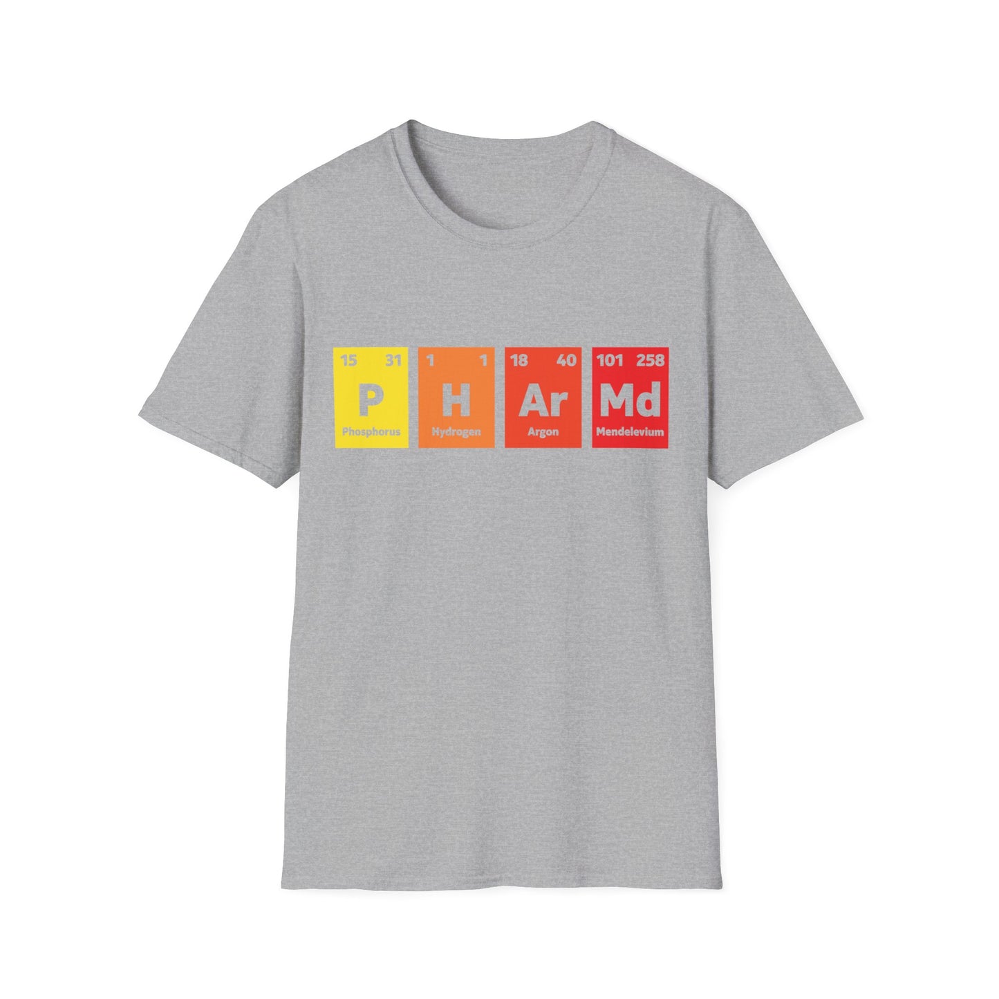 PharmD Pharmacy Graduate Pharmacy School Periodic Table Gift T-Shirt