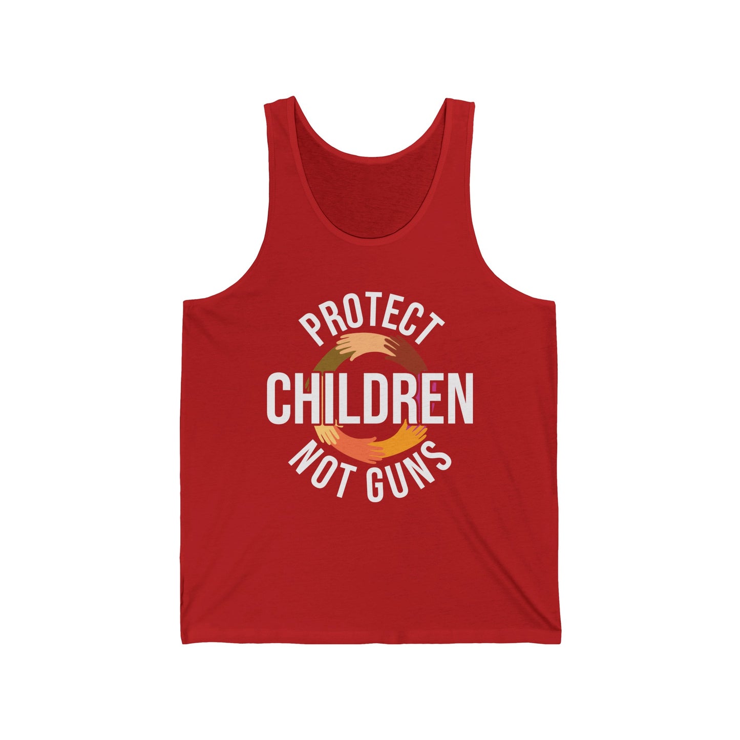 Protect Children Not Guns Wear Orange Day Tank Tops For Men Women