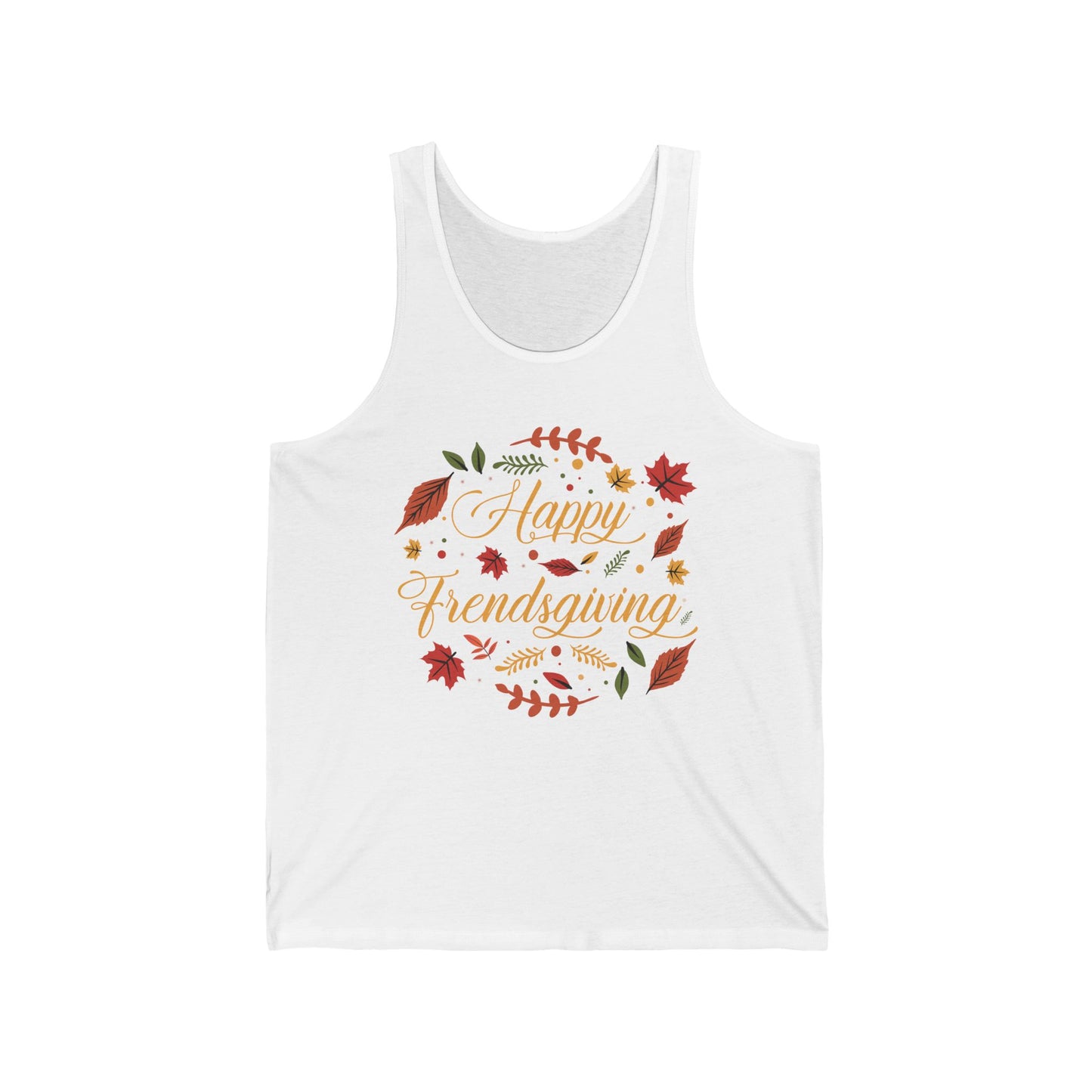 Funny Happy Friendsgiving Top Turkey Friends Thanksgiving Tank Top