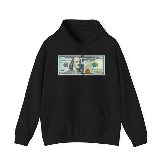 Funny Pro Trump 100 Dollar Bill Donald Trump Signature 4th of July American Patriot Support Trump Gift Hoodie