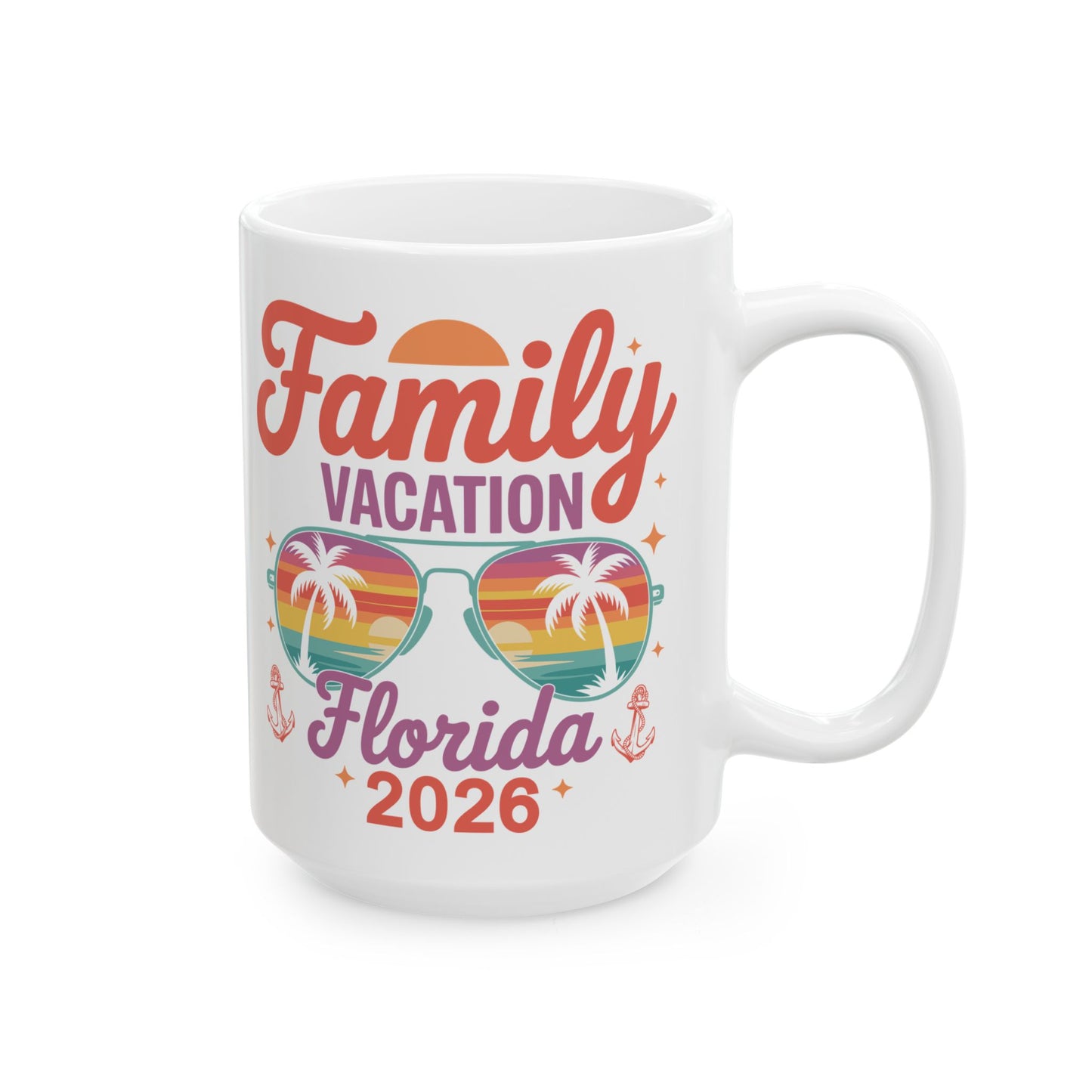 Family Vacation Florida 2026 Florida Group Summer Trip Coffee Mug