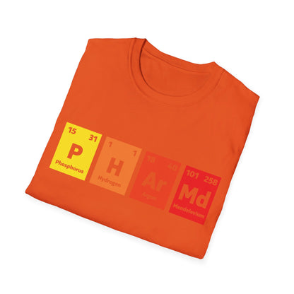 PharmD Pharmacy Graduate Pharmacy School Periodic Table Gift T-Shirt