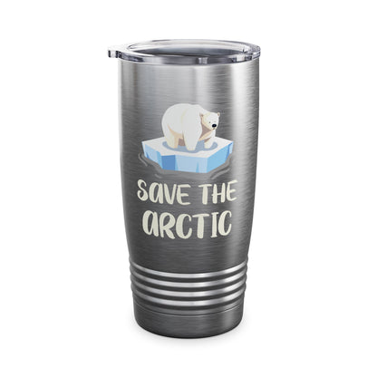 Save the Arctic Polar Bears Animals Endangered Tumbler Men Women