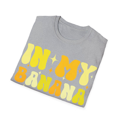 Funny In My Bananas Era Fruit Lover Baseball Player T-Shirt For Men Women T-Shirt