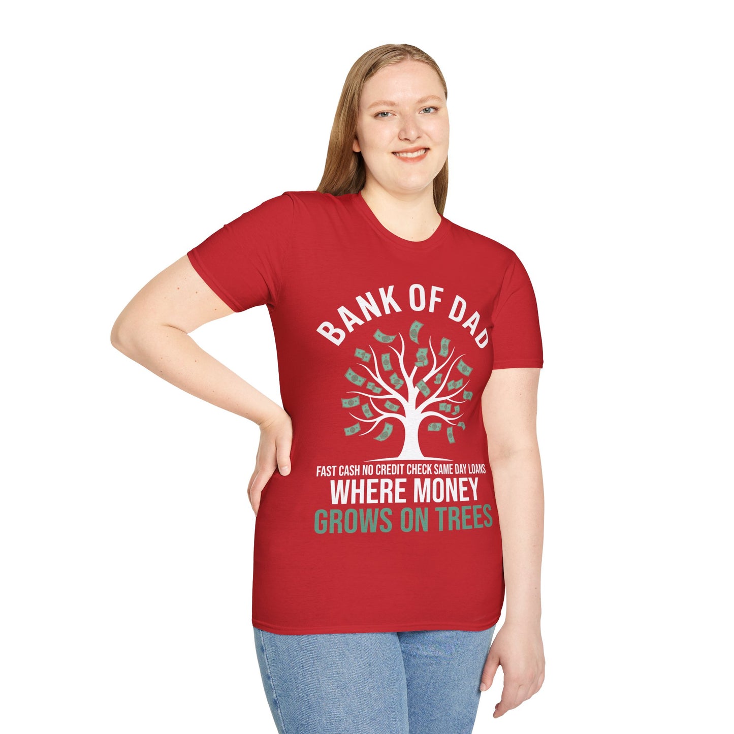 Bank of Dad Money Grows on Trees T-Shirt