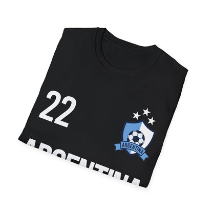 Argentina Soccer Tee Flag Football Champ 2022 Gift 2026 T-Shirt
