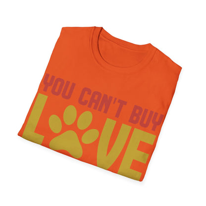 Animal Lover Gift You Cant Buy Love But You Can Rescue It Pet Adoption T. shirt