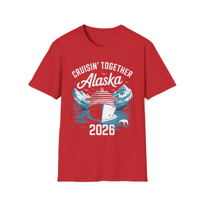 Alaska Cruise Together 2026 Matching Family Friends Group T-Shirt For Men Women