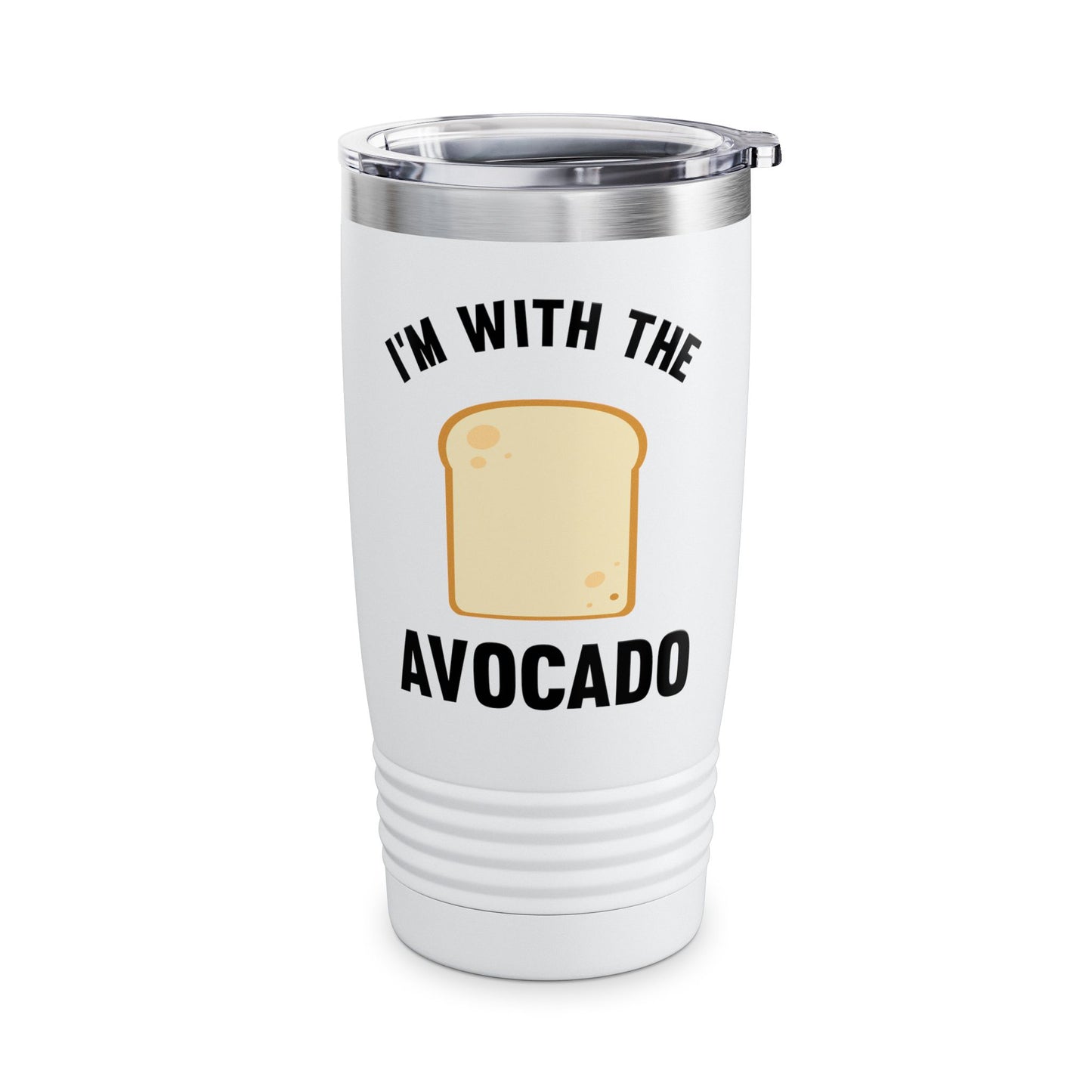 Funny I Am With The Avocado Halloween Costume Tumbler For Men Women