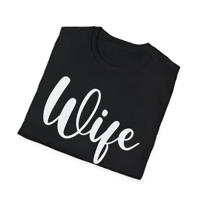Funny Wife Est 2026 Just Married Bride Honeymoon Couple Wedding T-Shirt For Women