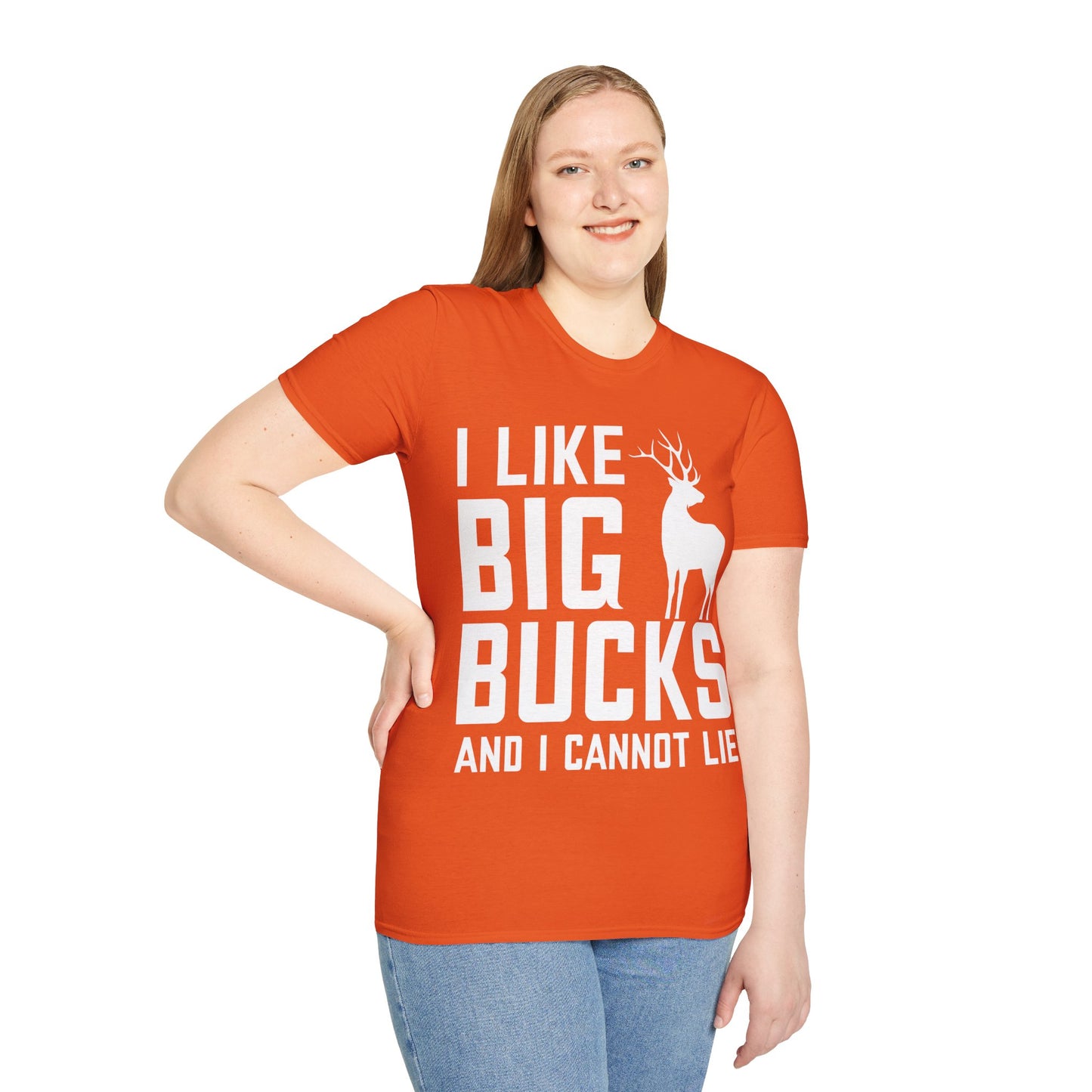 I Like Big Bucks and I Cannot Lie Deer Hunting Hunter T-Shirt Men Women