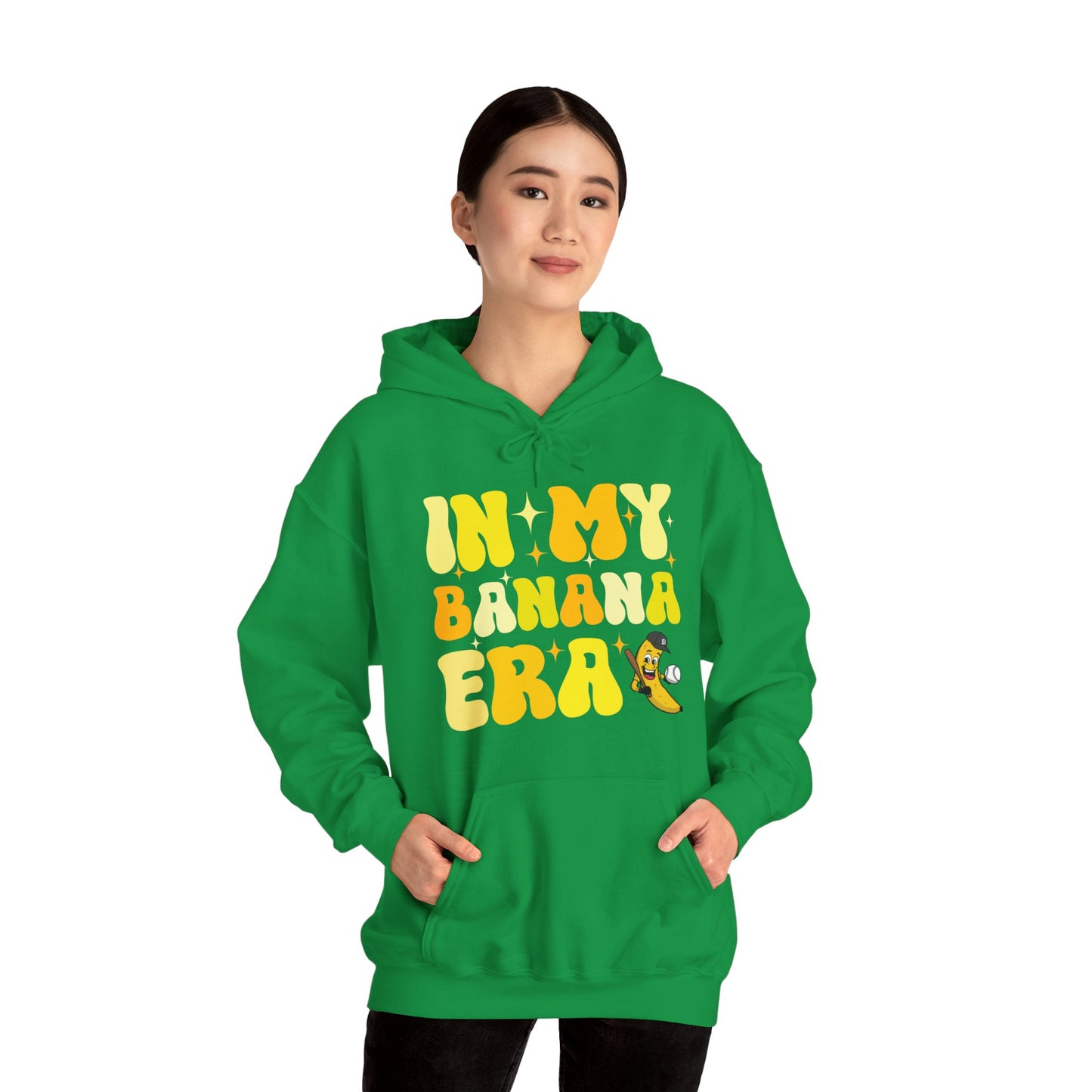 Funny In My Bananas Era Fruit Lover Baseball Player Hoodie For Men Women Hoodie