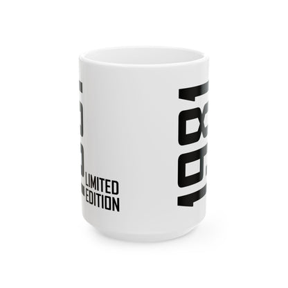 45 th Birthday 45 Years 1981 Gift Coffee Mug For Men Women