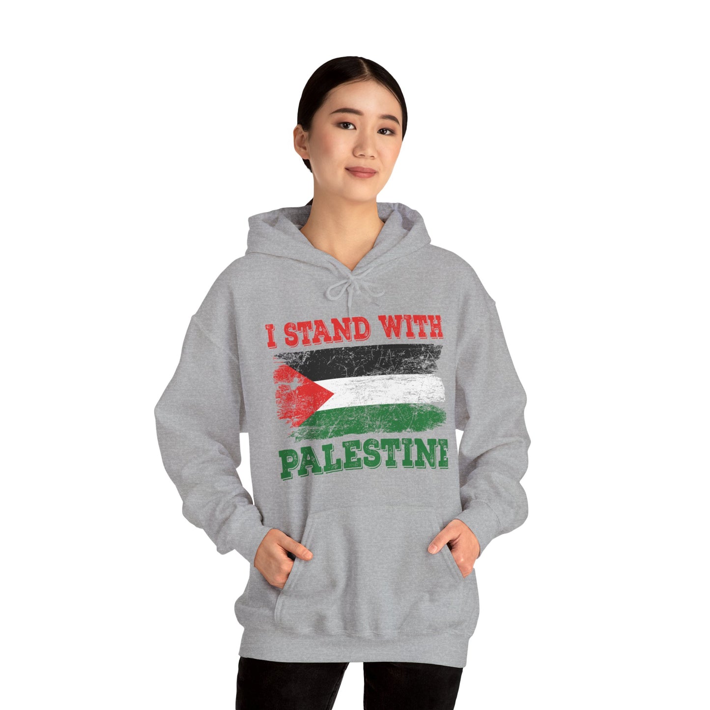 I Stand With Palestine Free Palestine Flag Gaza Palestinian Flag Hoodie For Men Women Hoodie