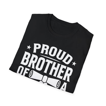 Retro Graduation Proud Brother Of A 2026 Graduate Senior T-Shirt For Men Women