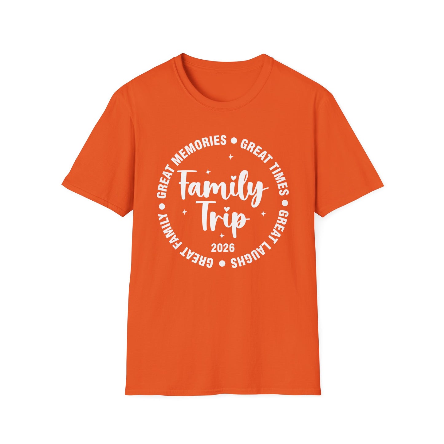 Family Trip Vacation 2026 Matching Summer Group T-Shirt For Men Women