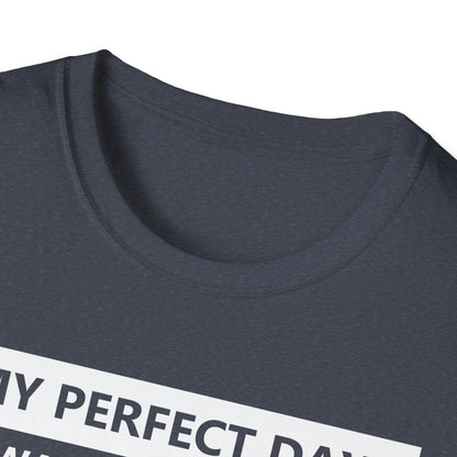 Funny My Perfect Day of Gamer Video Games Gaming T-Shirt Funny Kids Tee Top