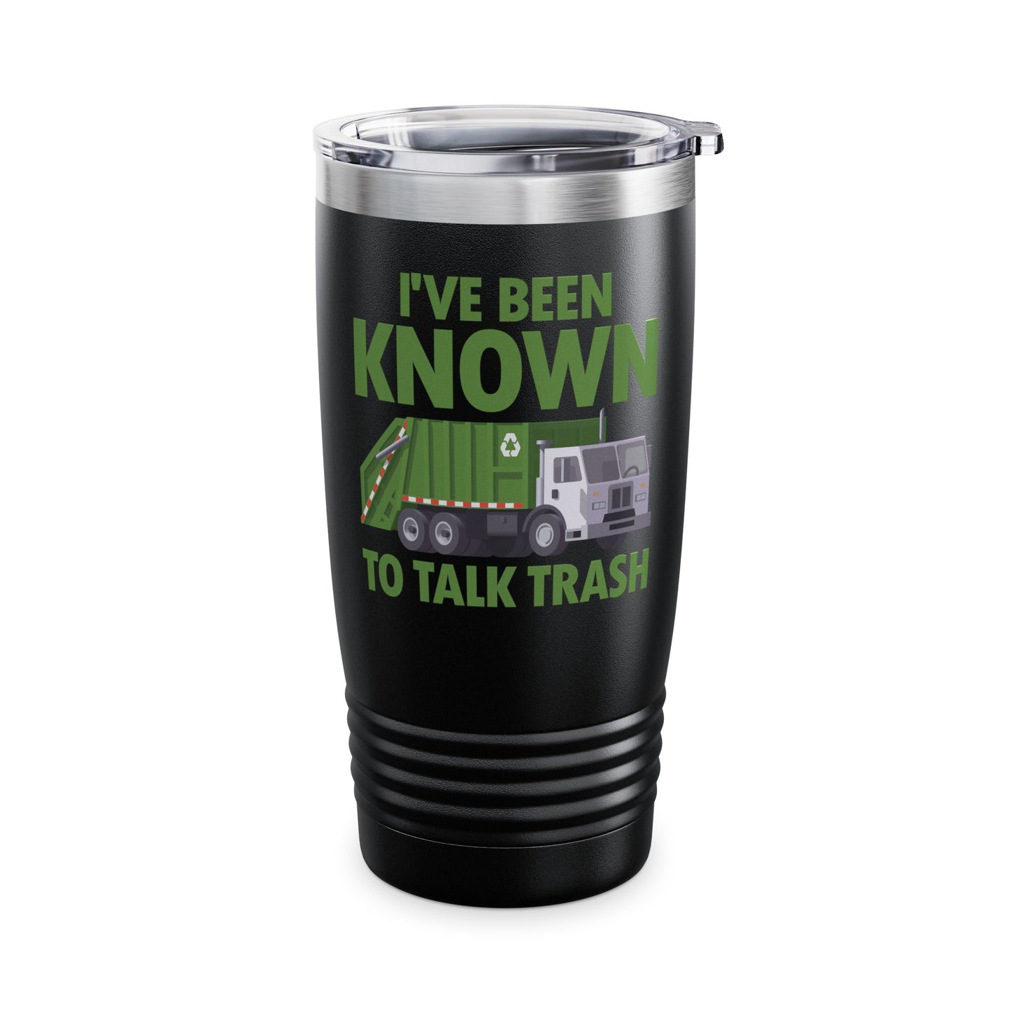 Funny Talk Trash Garbage Truck for Sanitation Worker Tumbler