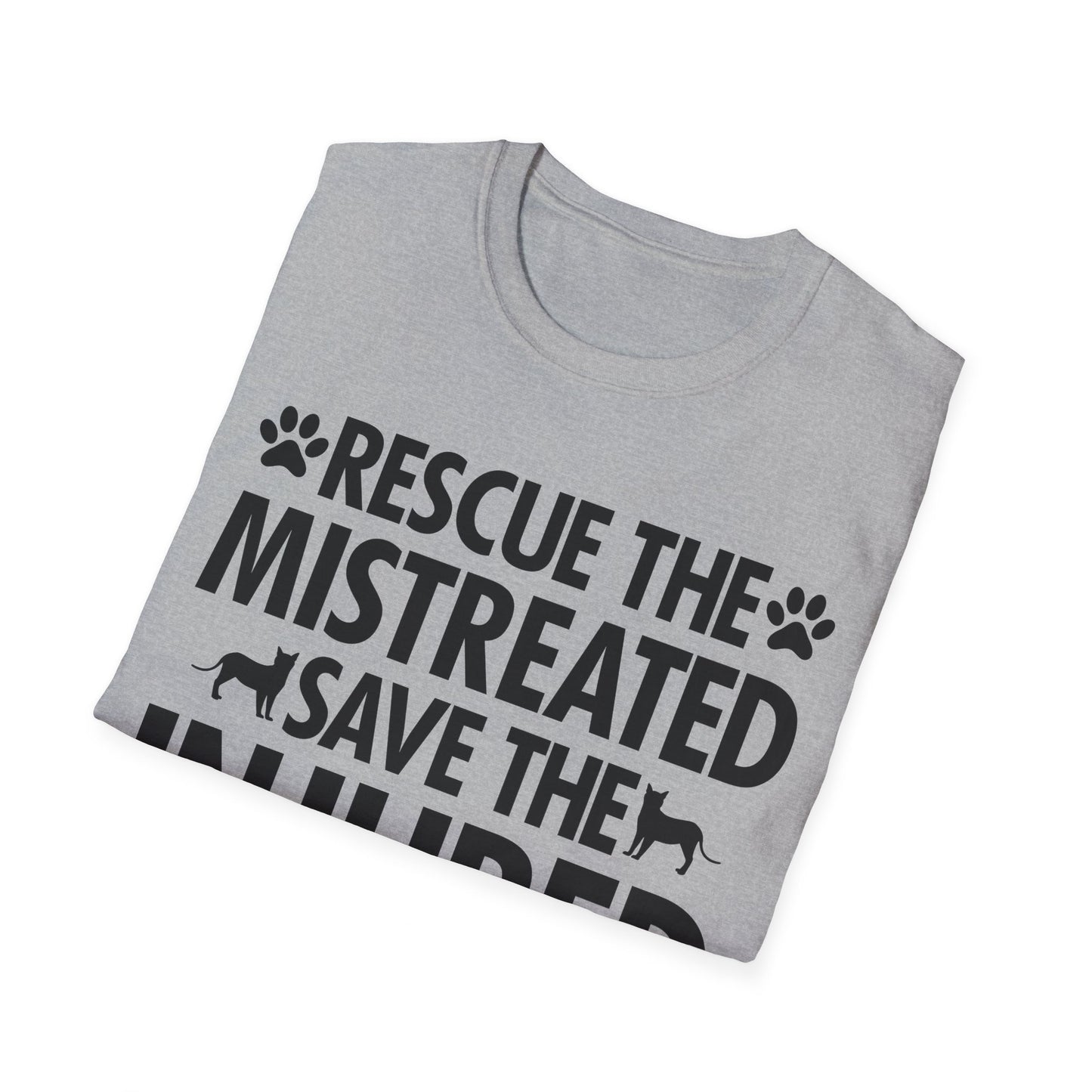 Rescue Pet Adoption Animal Welfare Gift T-shirt For Animal Lovers Men Women T-Shirt