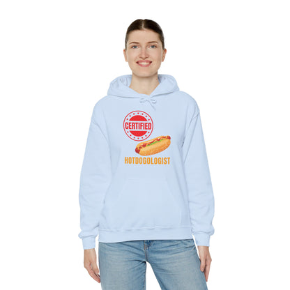 Certified Hotdogologist Hotdog Cool Sausage Hot Dog Lover Hoodie For Men Women Hoodie