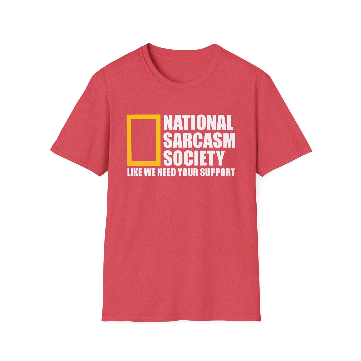 Funny National Sarcasm Society Sarcastic Shirt Tshirt Men Women