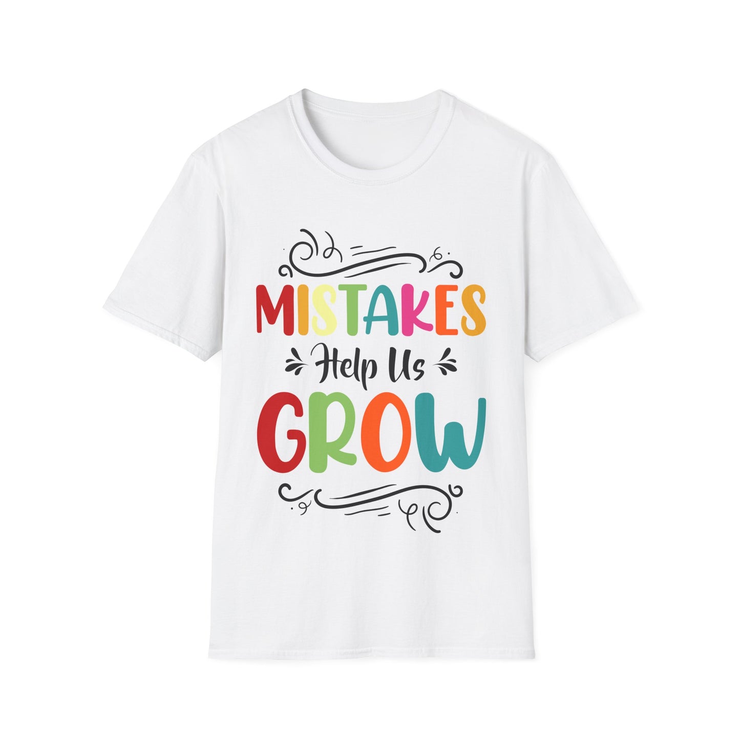 Mistakes Help Us Grow Teacher Student Funny Back To School T-Shirt