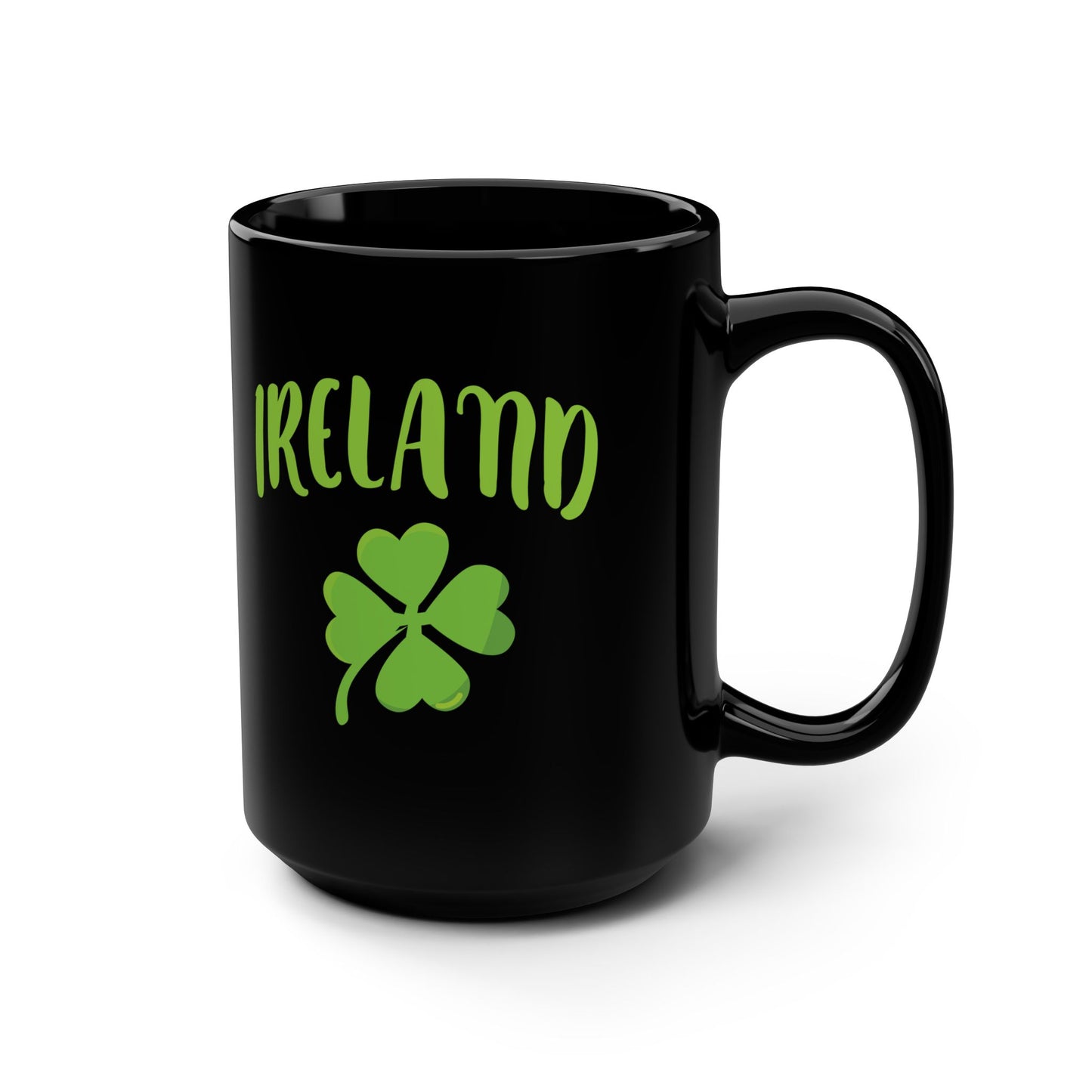 Ireland Shamrock St Patricks Day Clover Irish Coffee Mug For Men Women