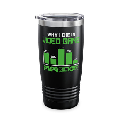 Video Games Funny Gamer Boys Teens Funny I'm Gaming Tumbler