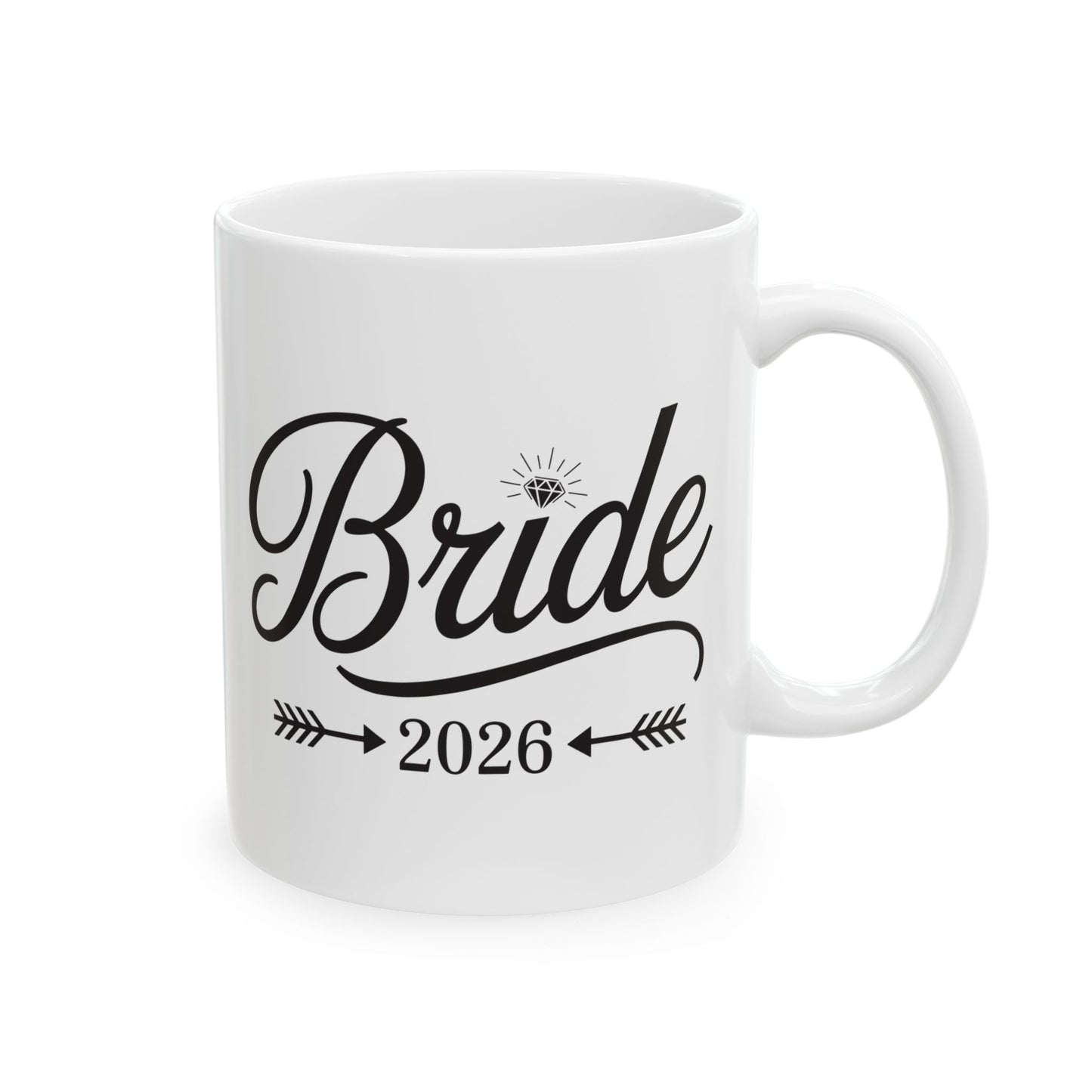 Bride Est 2026 Married Wedding Bridal Party Bachelorette Coffee Mug For Women