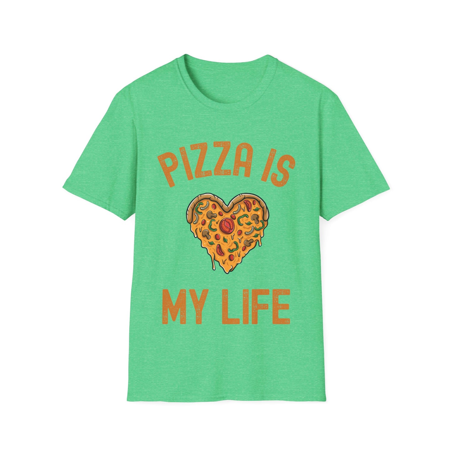 Funny Pizza Is My Life Food Lovers Foodie T-Shirt Men Women