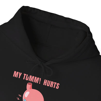 Funny My Tummy Hurts And I'm MAD At The Government Meme Sarcastic Hoodie