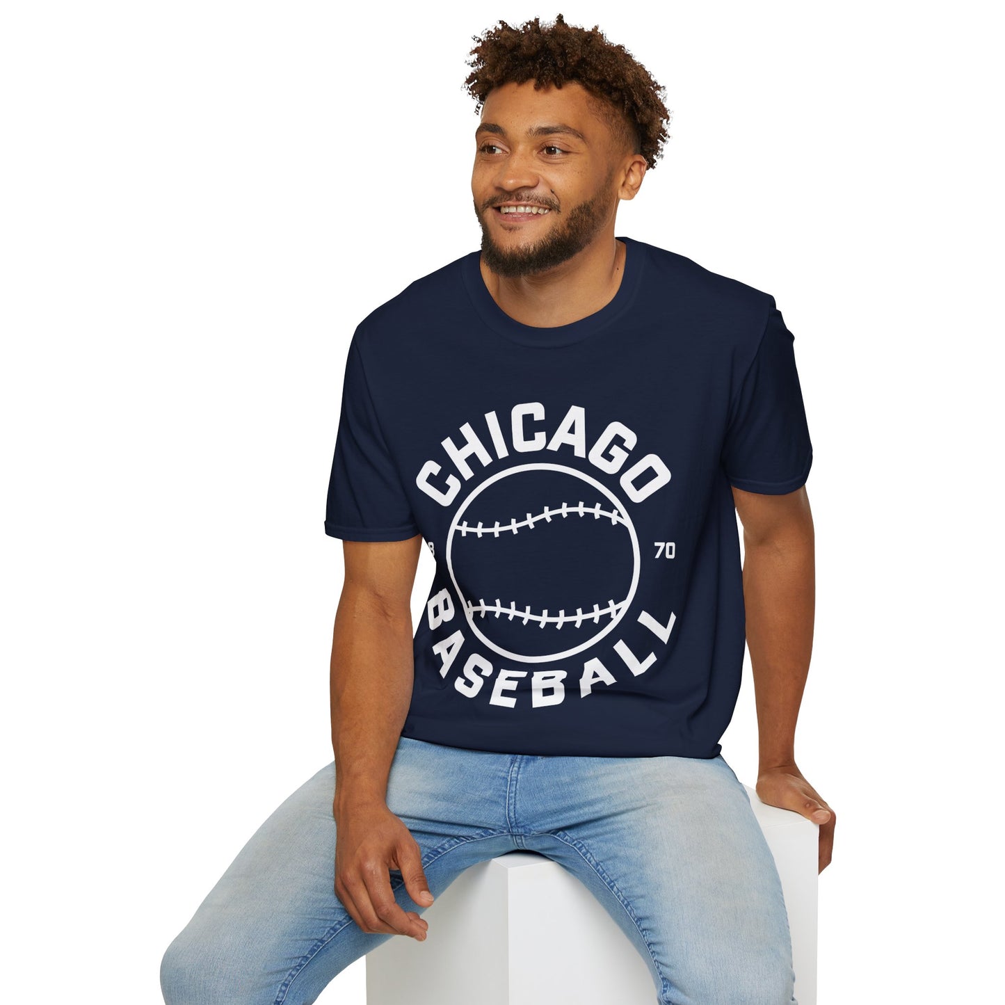 Chicago Baseball Gameday Fan Gear Sports Baseballer T-Shirt For Men Women T-Shirt