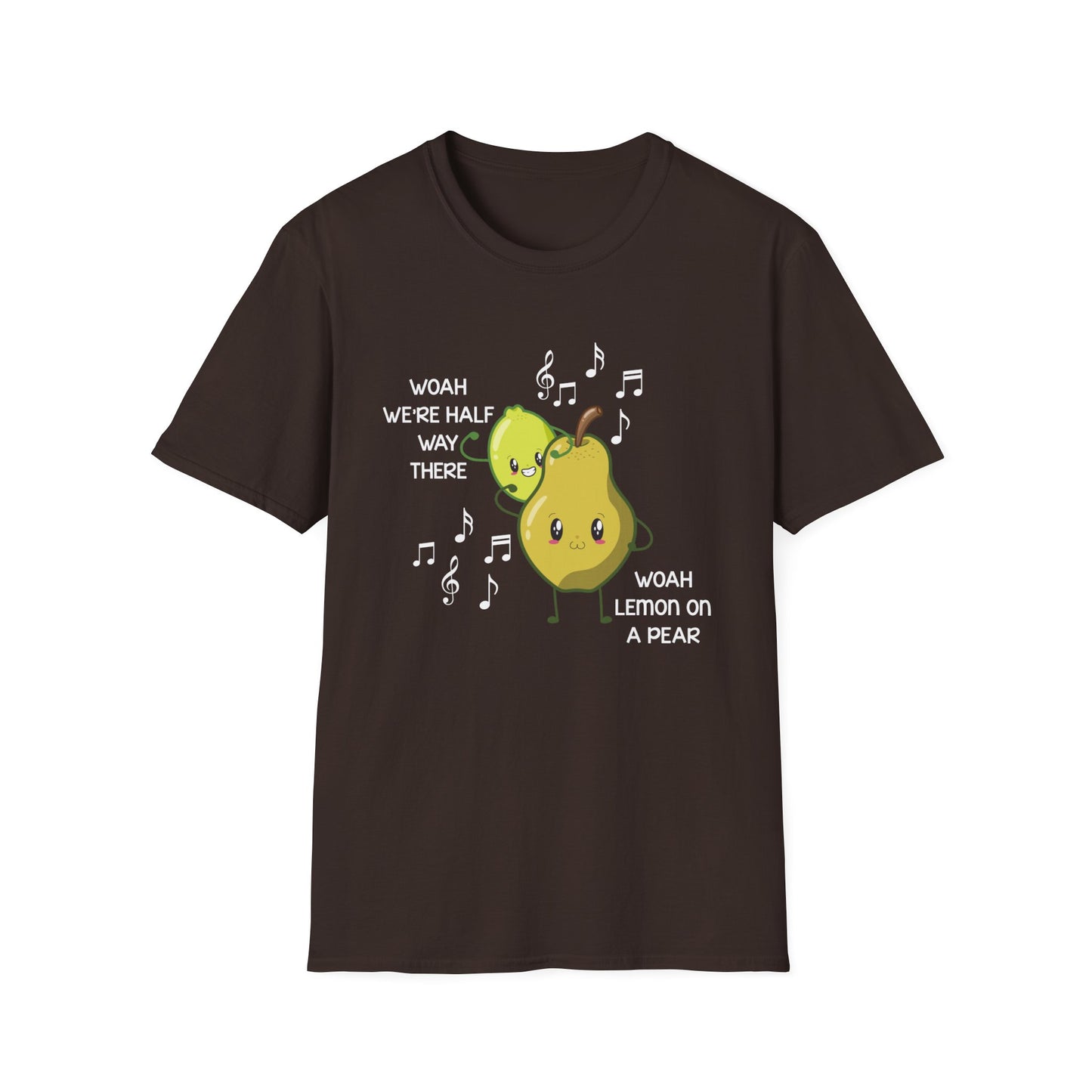 Funny Woah Lemon On A Pear Meme Teacher Foodie T-Shirt Men Women