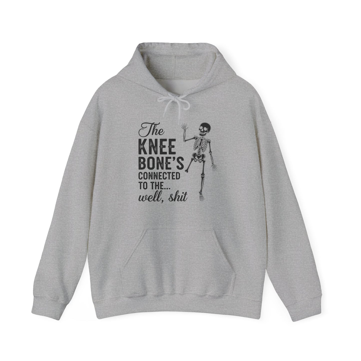 The Knee Bone's Connected to The Well, Shit Amputee Gifts Hoodie
