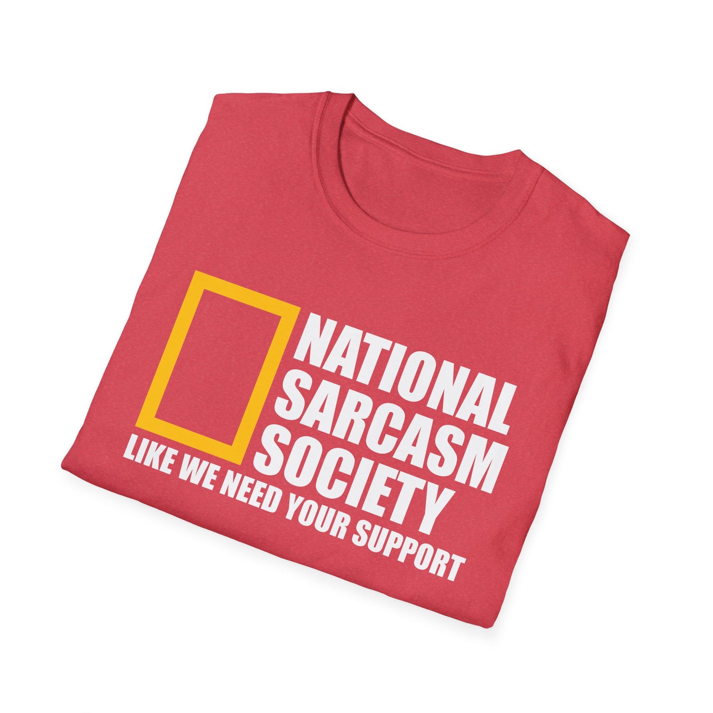 Funny National Sarcasm Society Sarcastic Shirt Tshirt Men Women