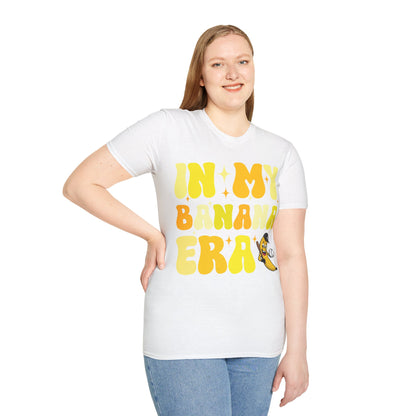 Funny In My Bananas Era Fruit Lover Baseball Player T-Shirt For Men Women T-Shirt