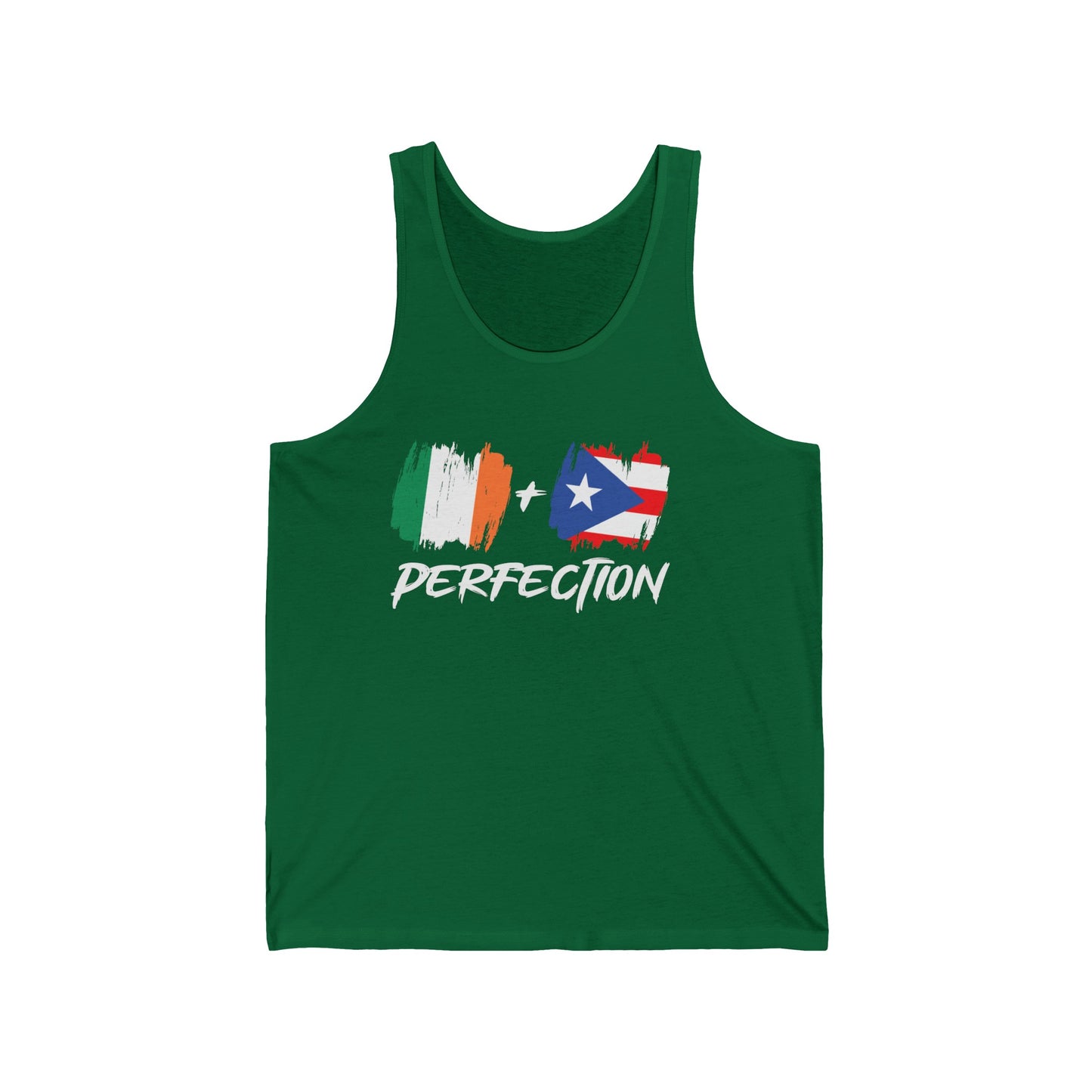 Irish Plus Puerto Rican Perfection Heritage Tank Top For Men Women Tank Top