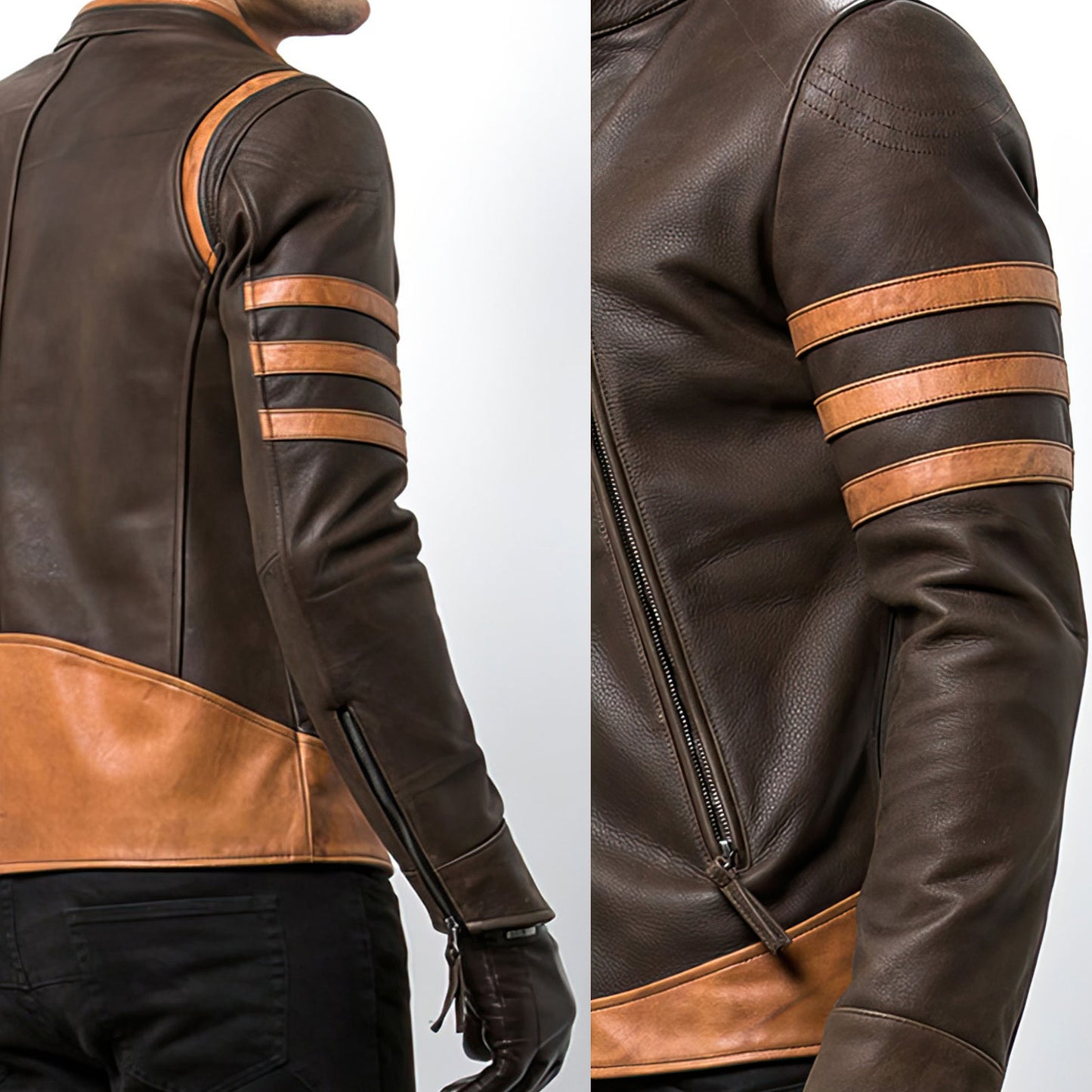 Mens Leather Jacket Motorcycle Leather Bomber Jacket Casual Outwear Mans Coats Genuine Leather Jackets