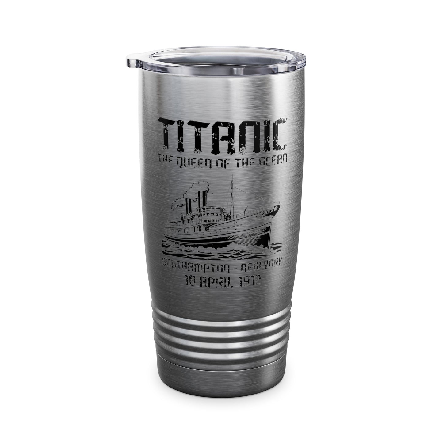 Vintage RMS Titanic 1912 Distressed Sea Sailing Ship Ocean Tumbler For Men Women Tumbler