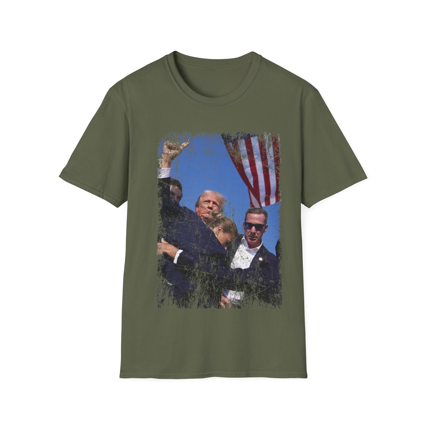 Donald Trump Fight Fist 2024 Election 45 47 T-Shirt For Men Women T-Shirt